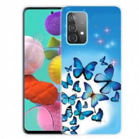 Mobilskal För Samsung Galaxy A32 4G Fjärilar Fjärilar