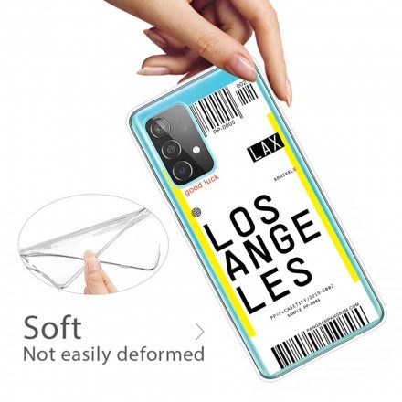 Mobilskal För Samsung Galaxy A32 5G Boardingkort Till Los Angeles