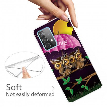 Mobilskal För Samsung Galaxy A32 5G Flexibla Kärleksugglor