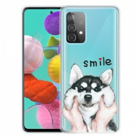 Mobilskal För Samsung Galaxy A32 5G Smile Dog