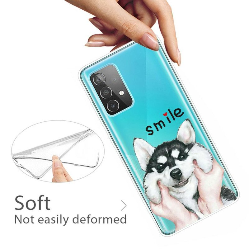 Mobilskal För Samsung Galaxy A32 5G Smile Dog