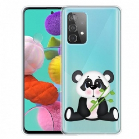 Mobilskal För Samsung Galaxy A32 5G Transparent Sad Panda