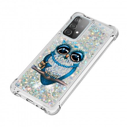 Mobilskal För Samsung Galaxy A52 4G / A52 5G / A52s 5G Fröken Glitteruggla