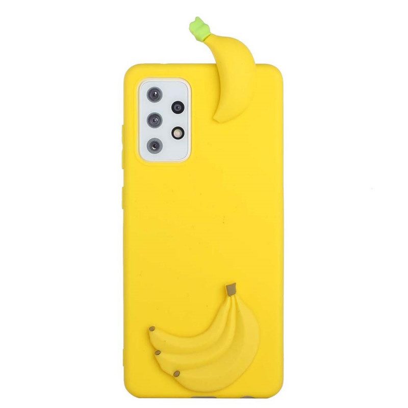 Mobilskal För Samsung Galaxy A53 5G 3d Banan
