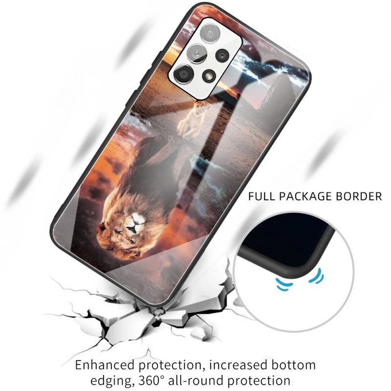 Mobilskal För Samsung Galaxy A53 5G Cub Dream Härdat Glas