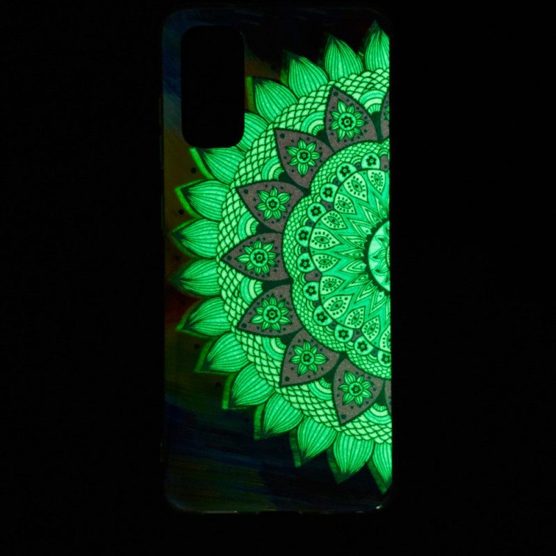 Mobilskal För Samsung Galaxy A53 5G Fluorescerande Färgglada Mandala