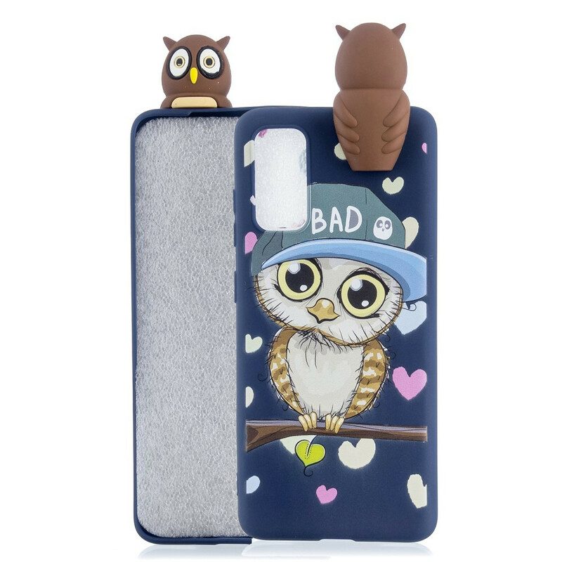 Mobilskal För Samsung Galaxy A71 3d Bad Owl