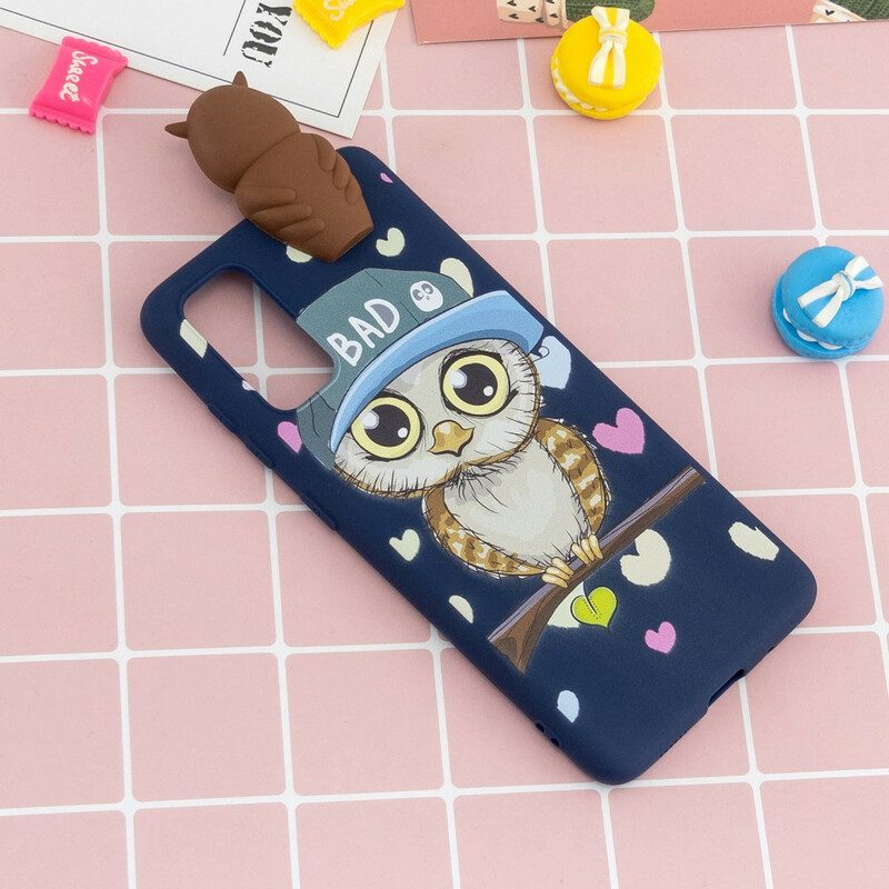 Mobilskal För Samsung Galaxy A71 3d Bad Owl