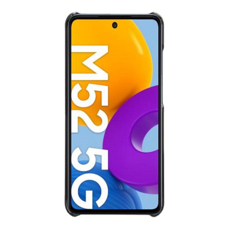 Mobilskal För Samsung Galaxy M52 5G Ksq Lädereffekt