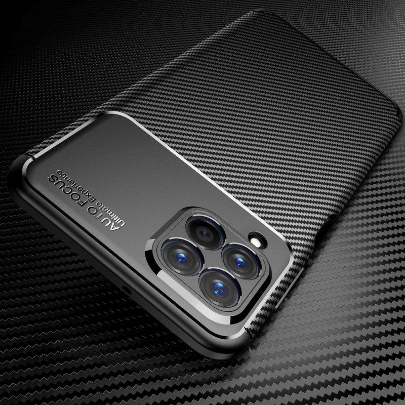 Mobilskal För Samsung Galaxy M53 5G Flexibel Kolfiber