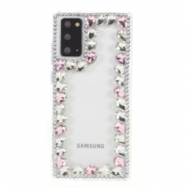 Mobilskal För Samsung Galaxy Note 20 Strasskontur