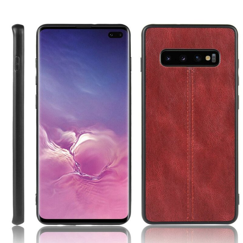 Mobilskal För Samsung Galaxy S10 Plus Sömlädereffekt