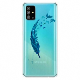 Mobilskal För Samsung Galaxy S20 Vacker Fjäder
