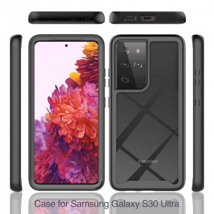 Mobilskal För Samsung Galaxy S21 Ultra 5G Hybridfasade Kanter