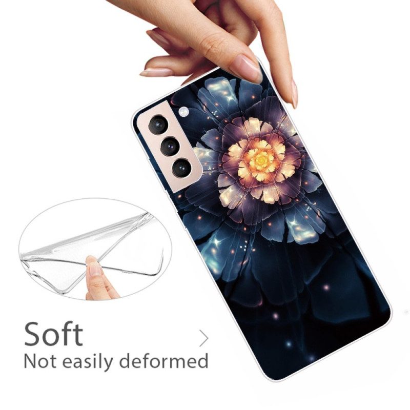 Mobilskal För Samsung Galaxy S22 Plus 5G Flexibla Blommor