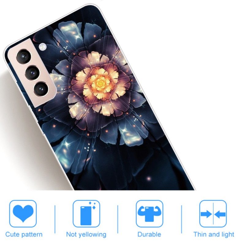 Mobilskal För Samsung Galaxy S22 Plus 5G Flexibla Blommor