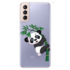 Mobilskal För Samsung Galaxy S22 Plus 5G Panda På Bambu