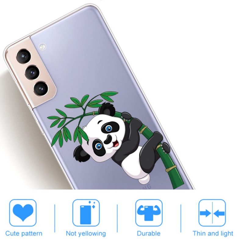 Mobilskal För Samsung Galaxy S22 Plus 5G Panda På Bambu
