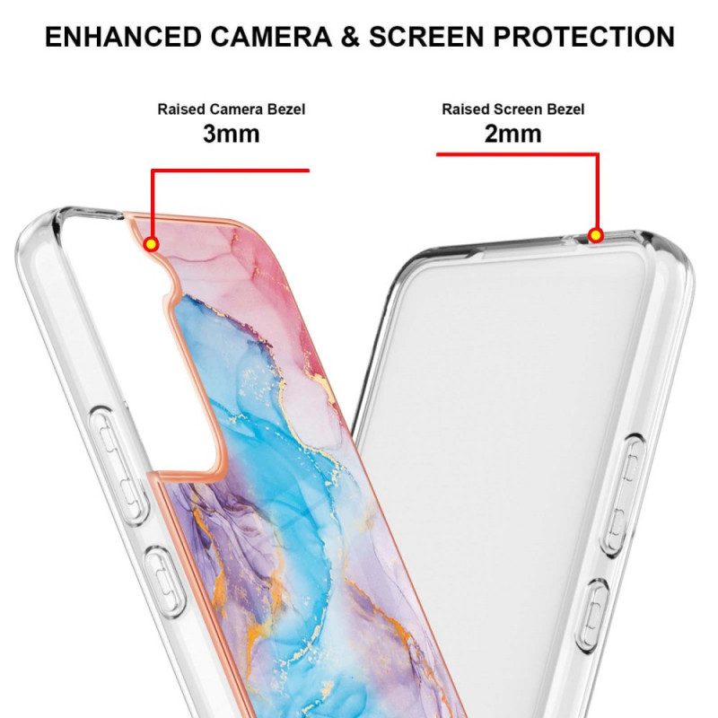 Mobilskal För Samsung Galaxy S22 Plus 5G Sofistikerad Marmor