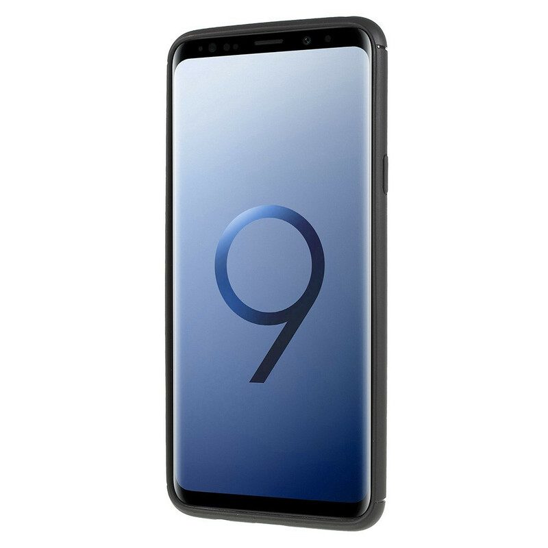 Mobilskal För Samsung Galaxy S9 Plus Magnetisk Ring-stöd