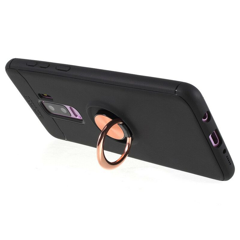 Mobilskal För Samsung Galaxy S9 Plus Magnetisk Ring-stöd
