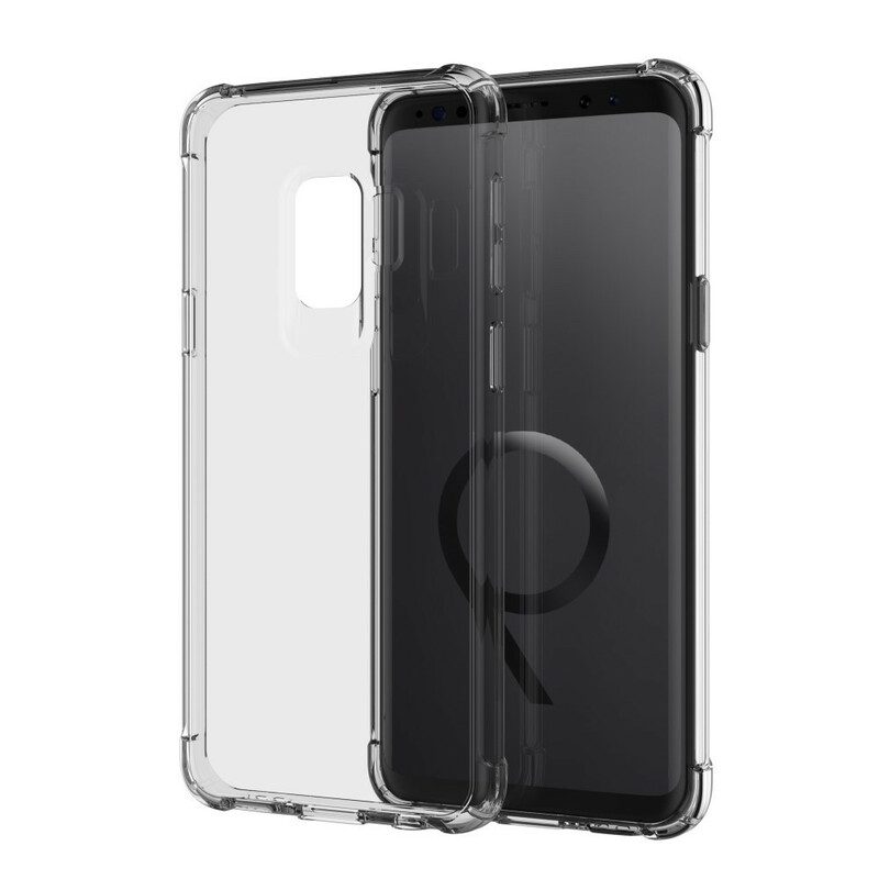 Mobilskal För Samsung Galaxy S9 Transparenta Leeu Skyddskuddar