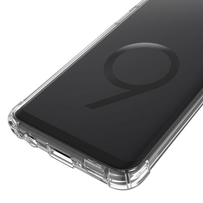 Mobilskal För Samsung Galaxy S9 Transparenta Leeu Skyddskuddar