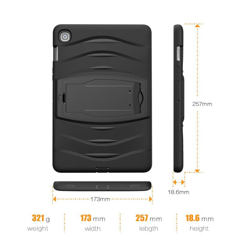 Mobilskal För Samsung Galaxy Tab S5e Skyddsfodral Stötfångarskydd Med Fäste