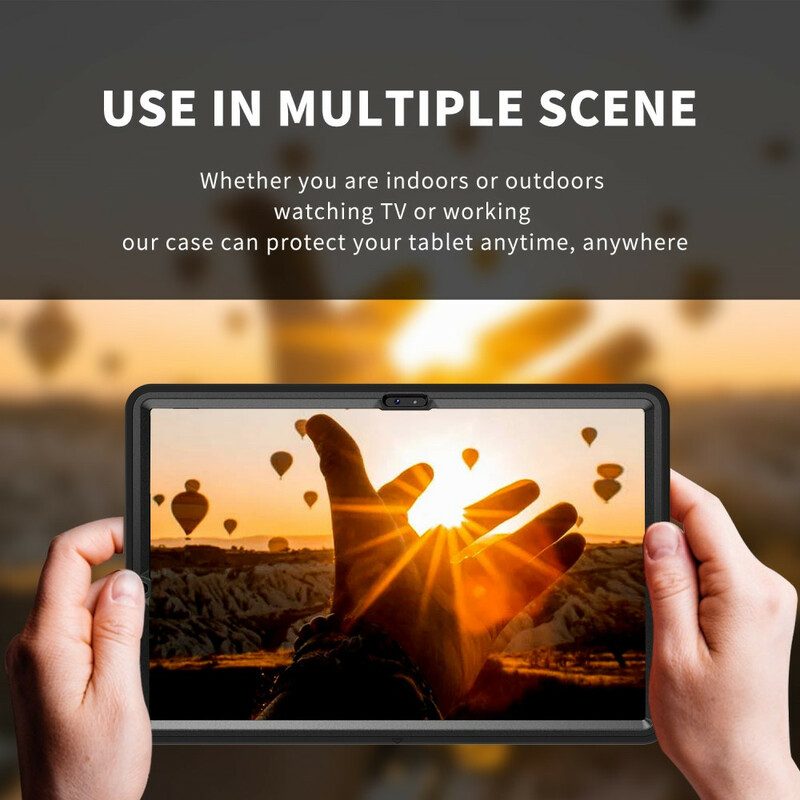 Mobilskal För Samsung Galaxy Tab S7 Plus / Tab S8 Plus Multifunktionell Verksamhet