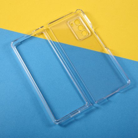 Mobilskal För Samsung Galaxy Z Fold 2 Transparenta Förstärkta Hörn