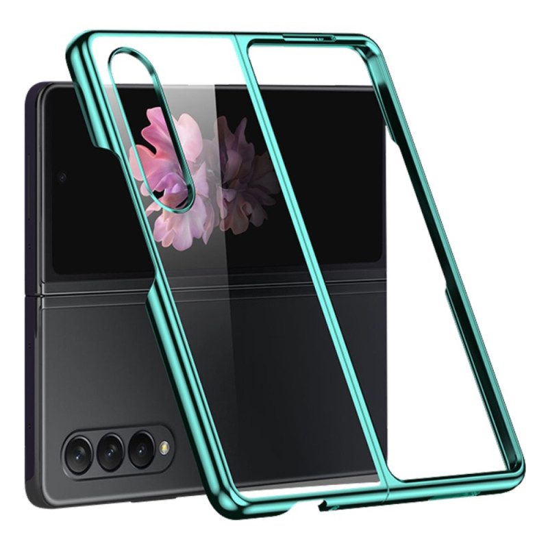 Mobilskal För Samsung Galaxy Z Fold 4 Transparent Metallic