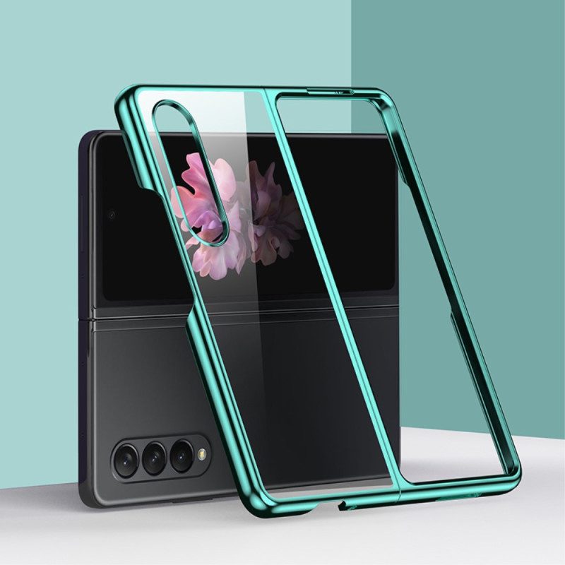 Mobilskal För Samsung Galaxy Z Fold 4 Transparent Metallic