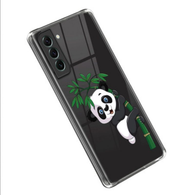 Mobilskal Samsung Galaxy S23 5G Sömlös Panda På Bambu