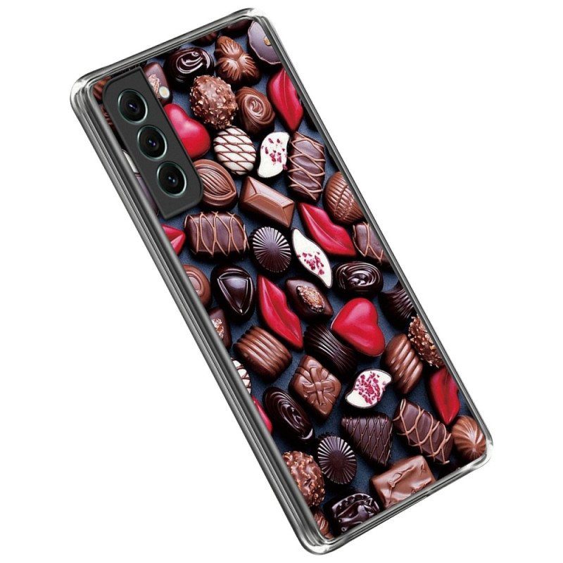 Mobilskal Samsung Galaxy S23 Plus 5G Flexibel Choklad