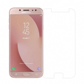 Samsung Galaxy J7 2017 Transparent Härdat Glasskydd
