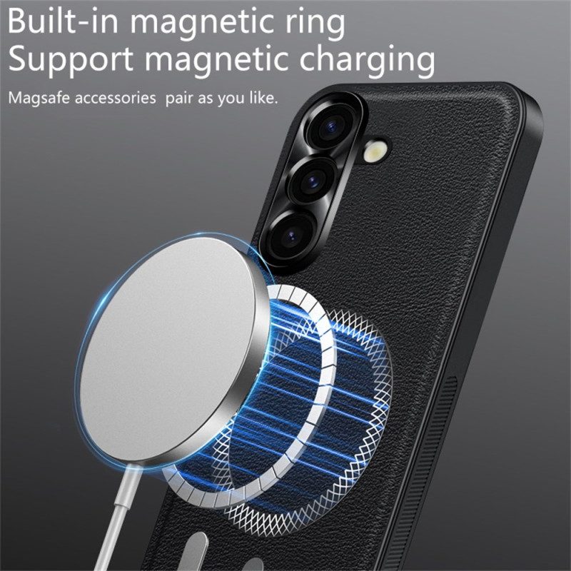 Samsung Galaxy S26 Linsbåge Med Lädereffekt
