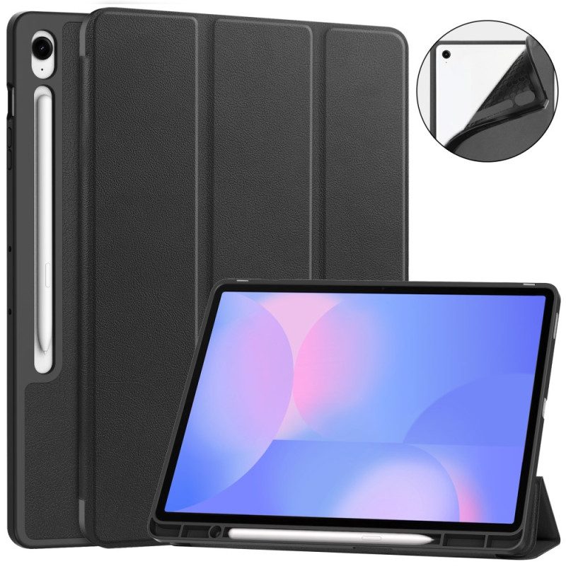 Samsung Galaxy Tab S10 Fe Plus Trepanelsskydd Stylushållare
