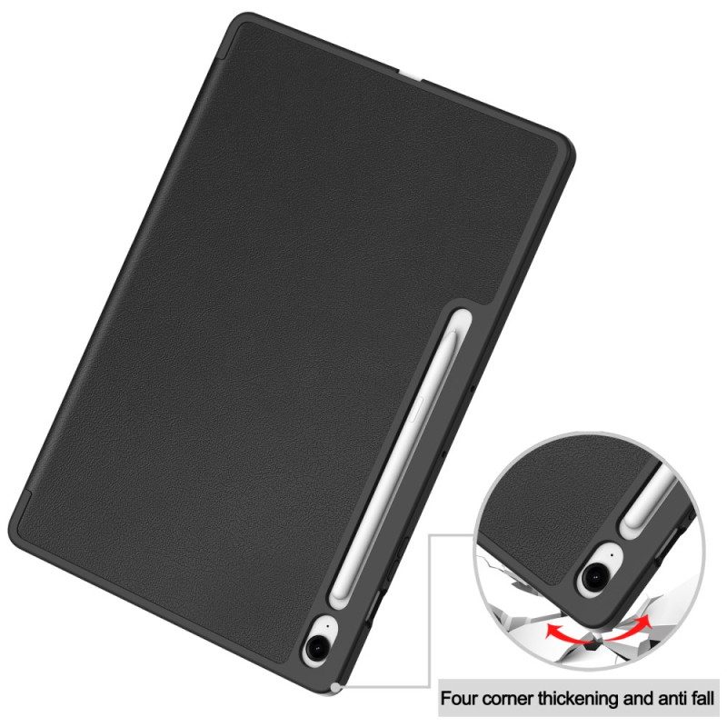 Samsung Galaxy Tab S10 Fe Plus Trepanelsskydd Stylushållare