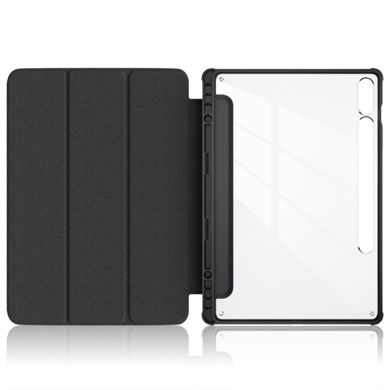 Samsung Galaxy Tab S10 Plus Transparent Baksida Rör Mig Inte
