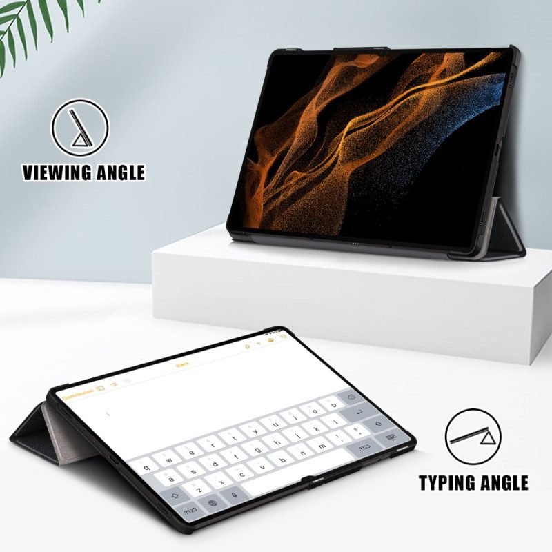Samsung Galaxy Tab S10 Ultra Fallsäkert Trippelvikbart Stativ