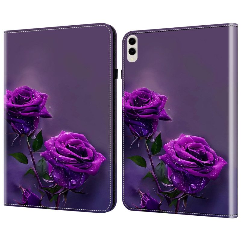 Samsung Galaxy Tab S10 Ultra Lila Rosor