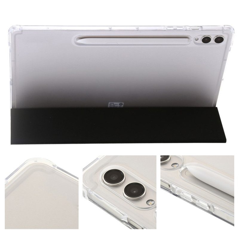 Samsung Galaxy Tab S10 Ultra Trippelvikbar Och Transparent Baksida