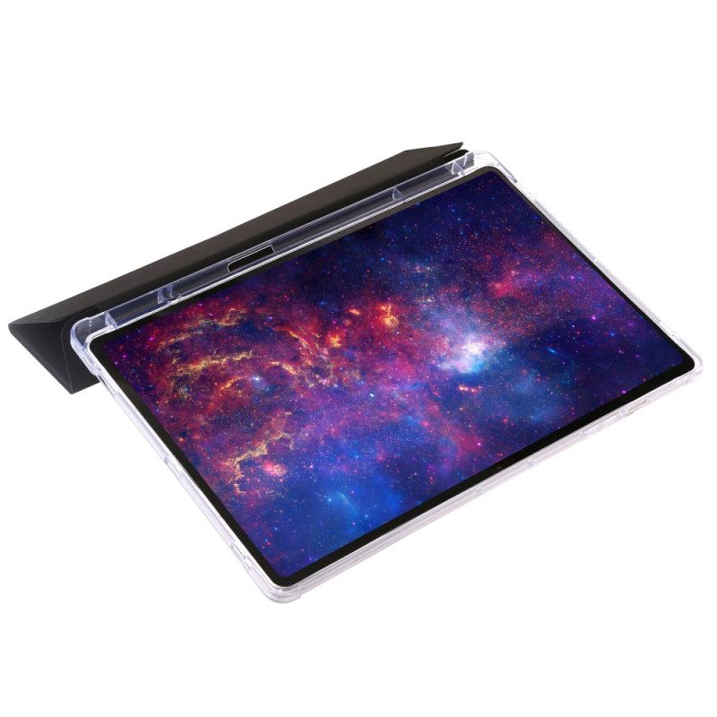 Samsung Galaxy Tab S10 Ultra Trippelvikbar Och Transparent Baksida