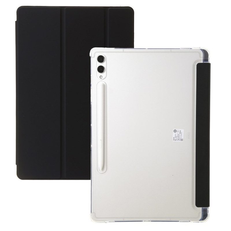 Samsung Galaxy Tab S10 Ultra Trippelvikbar Och Transparent Baksida