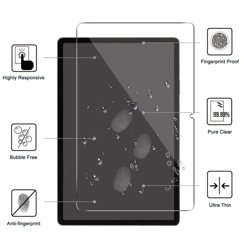 Skärmskydd I Härdat Glas För Samsung Galaxy Tab S10 Fe