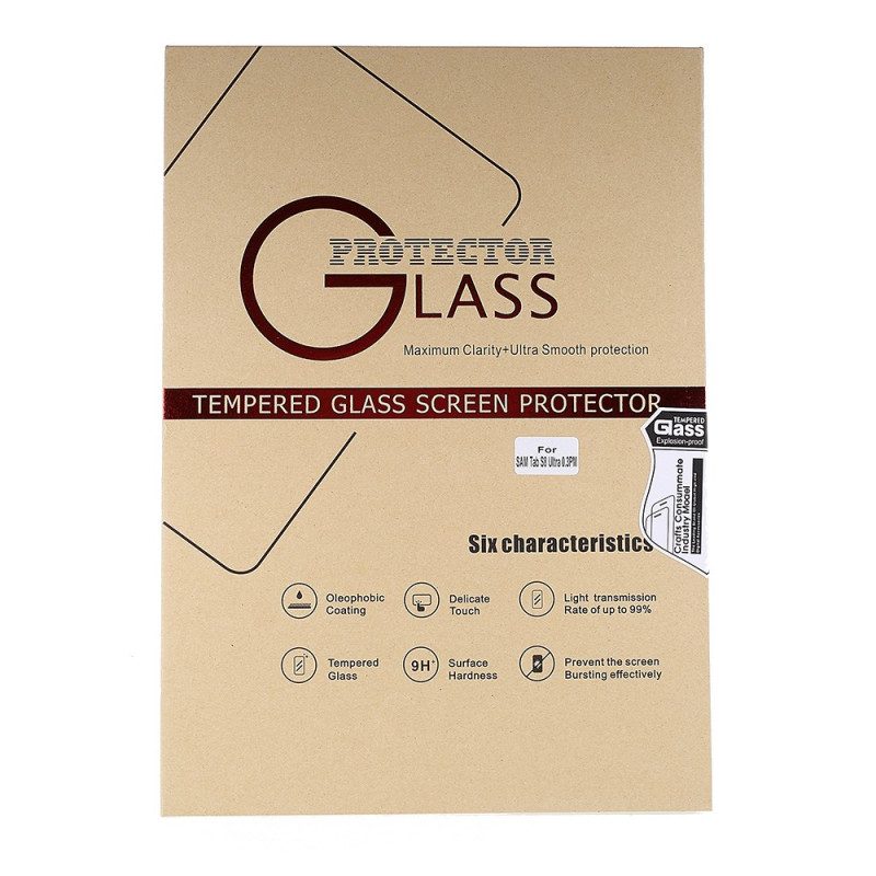 Skärmskydd I Härdat Glas För Samsung Galaxy Tab S10 Ultra / S9 Ultra / S8 Ultra