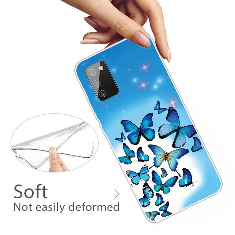 Skal För Samsung Galaxy A02s Fjärilar Fjärilar