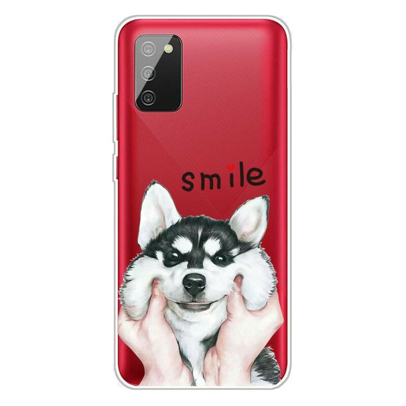 Skal För Samsung Galaxy A02s Smile Dog