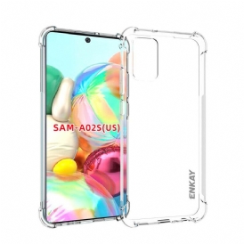 Skal För Samsung Galaxy A02s Transparent Enkay