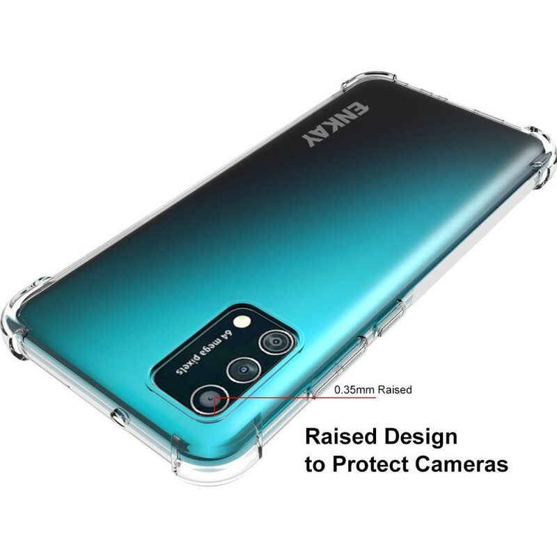 Skal För Samsung Galaxy A02s Transparent Enkay